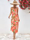 Floral Spaghetti Strap Dress | Printed Floral Dress | Cori Michelle