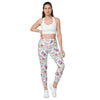 High-Waisted Florals Print Leggings