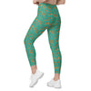 Niagara Green Yoga Leggings With Pocket | Cori Michelle