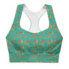 Leopards Print Sports Bra 